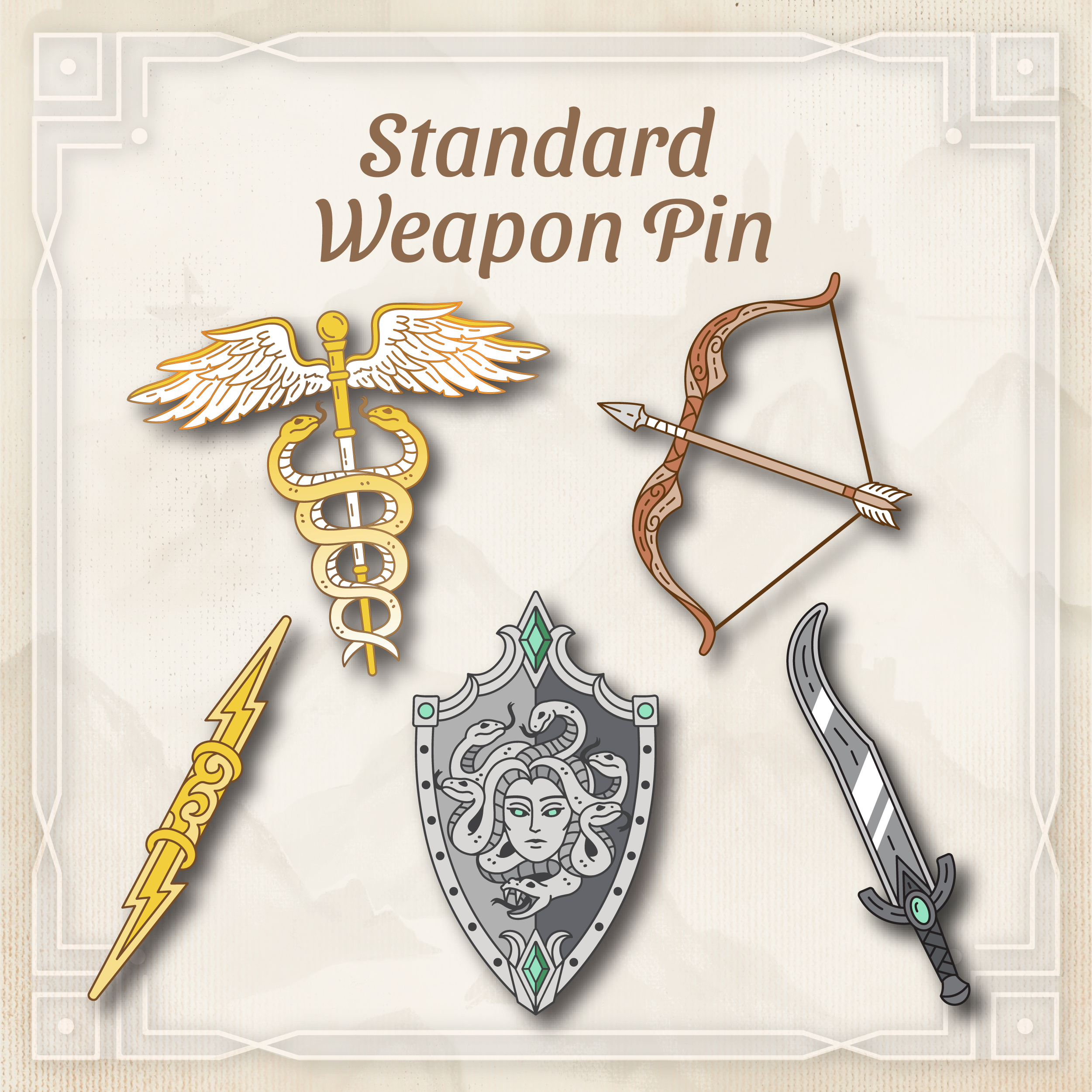 Standard Weapon Pin