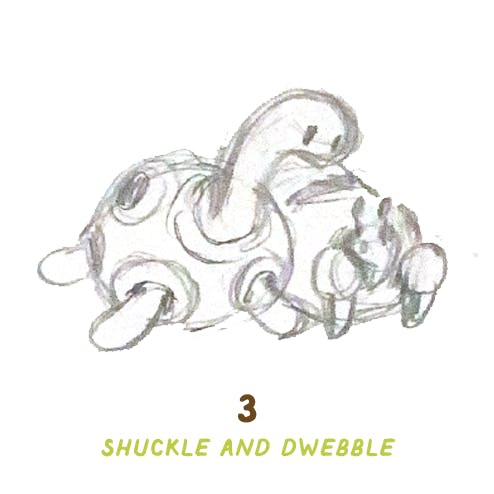 3: Shuckle and Dwebble