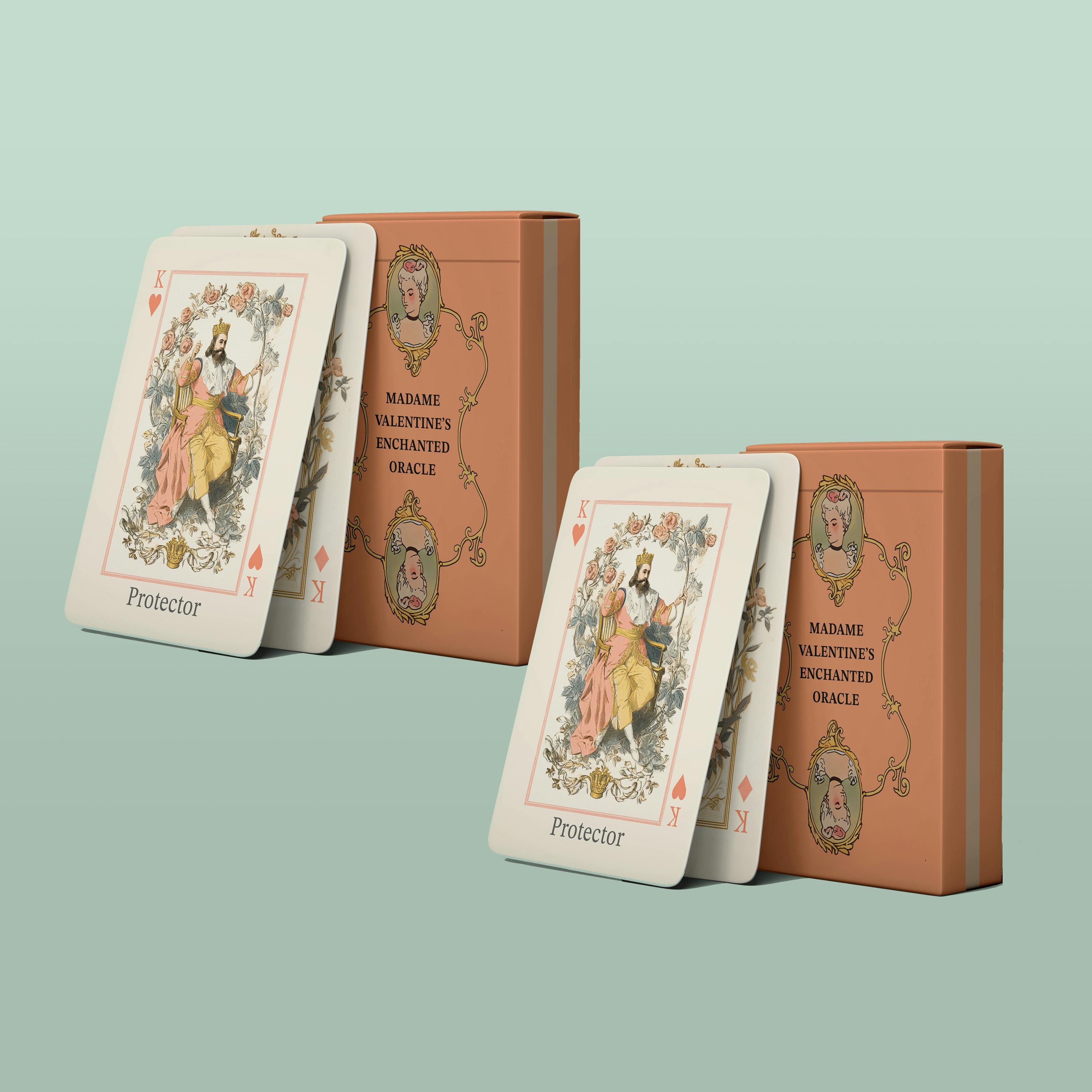 Two Copies of the Madame Valentine's Enchanted Oracle Deck