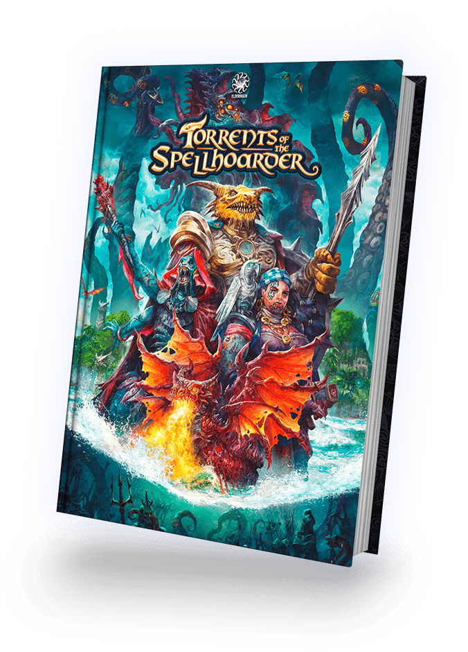 Torrents of the Spellhoarder Hardcover Book