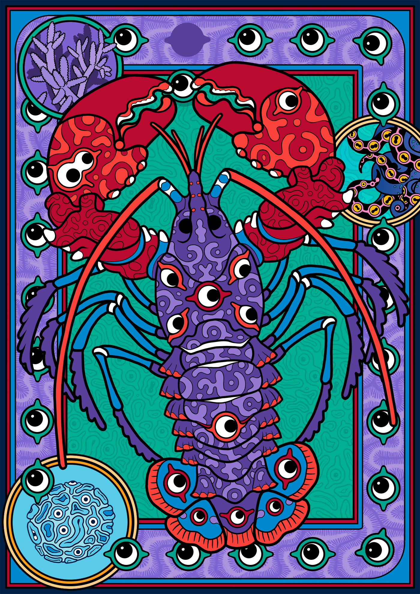 Lobster print
