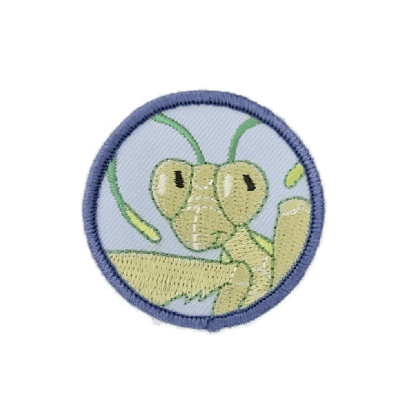 Embroidered patch Mantis