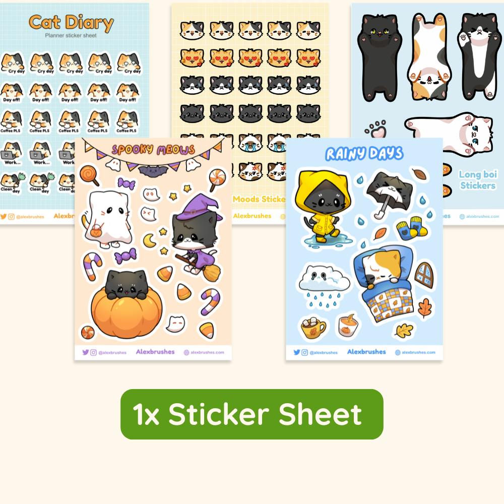 1x Sticker Sheet