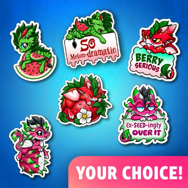 Single Sticker (YOUR CHOICE)
