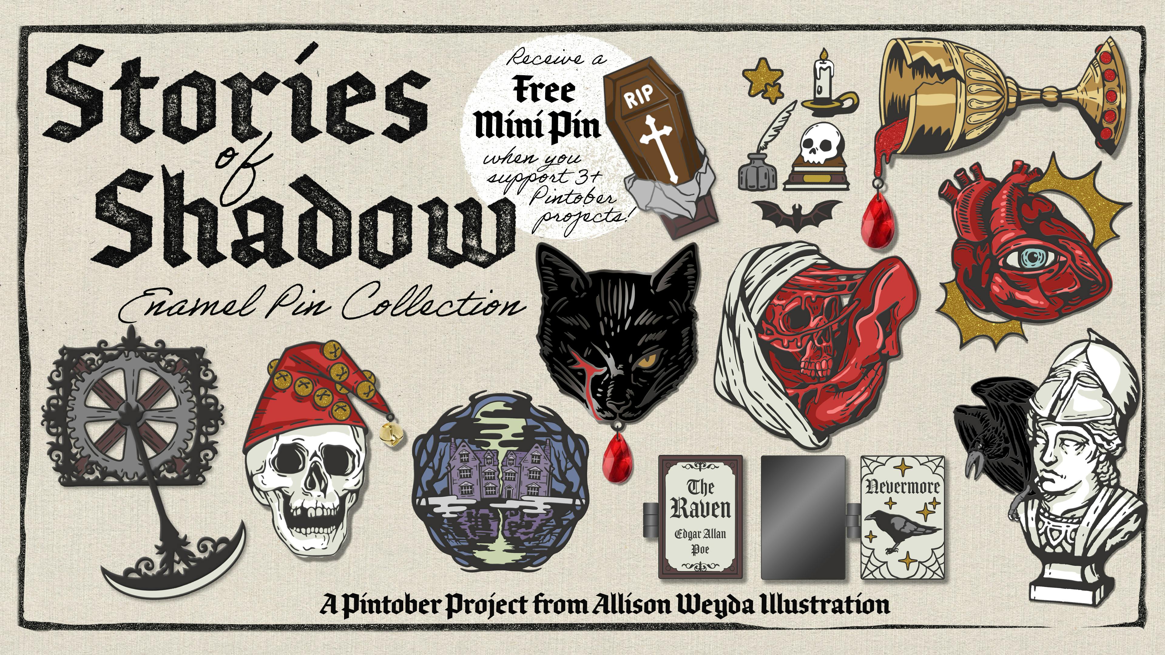 Stories of Shadow - A Pintober Project