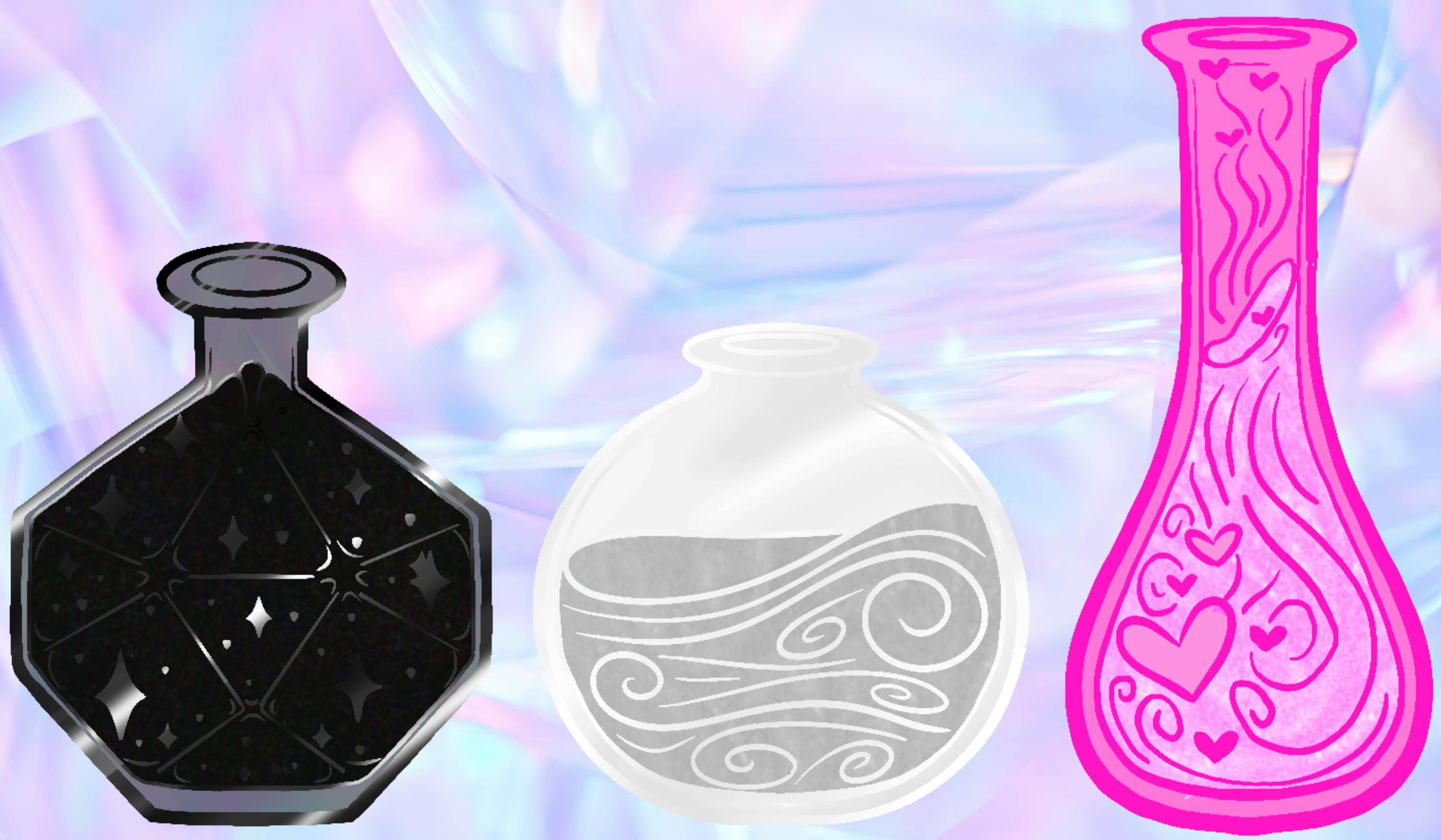 Chrome Sparkle Potion Set