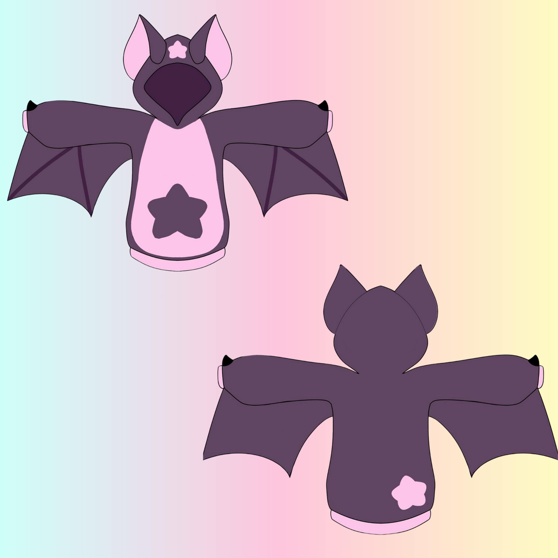 Berry the Bat Snuggle-Wear Hoodie