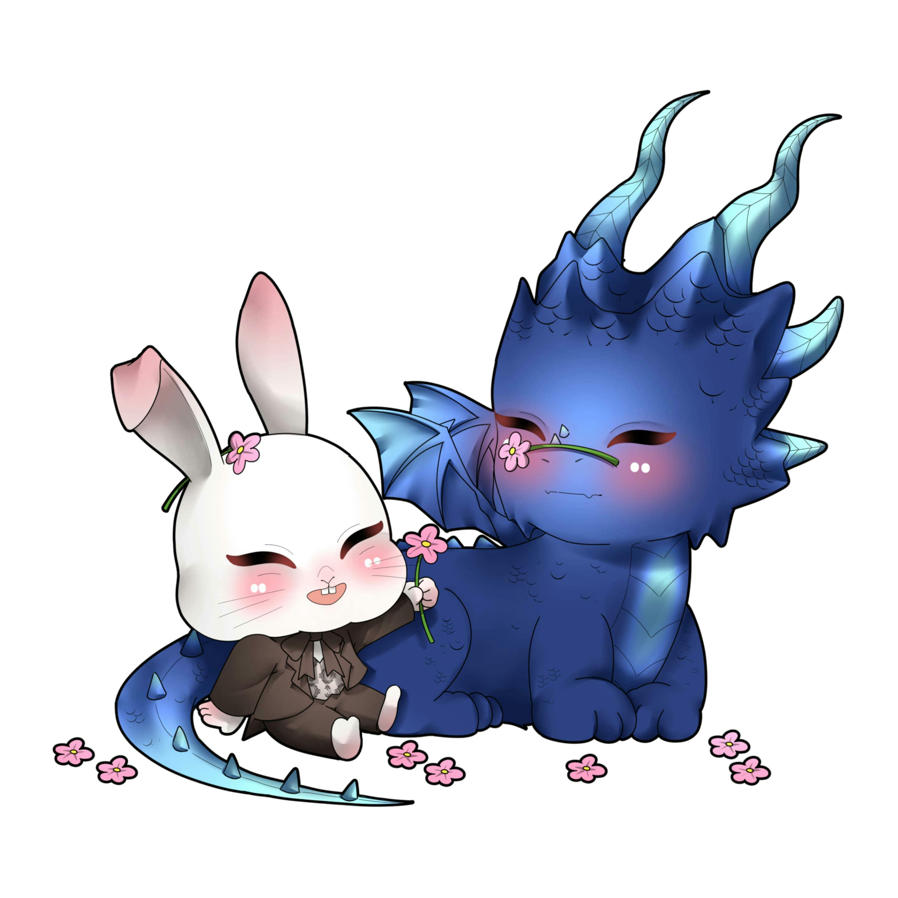 Dragon and Bunny crossover