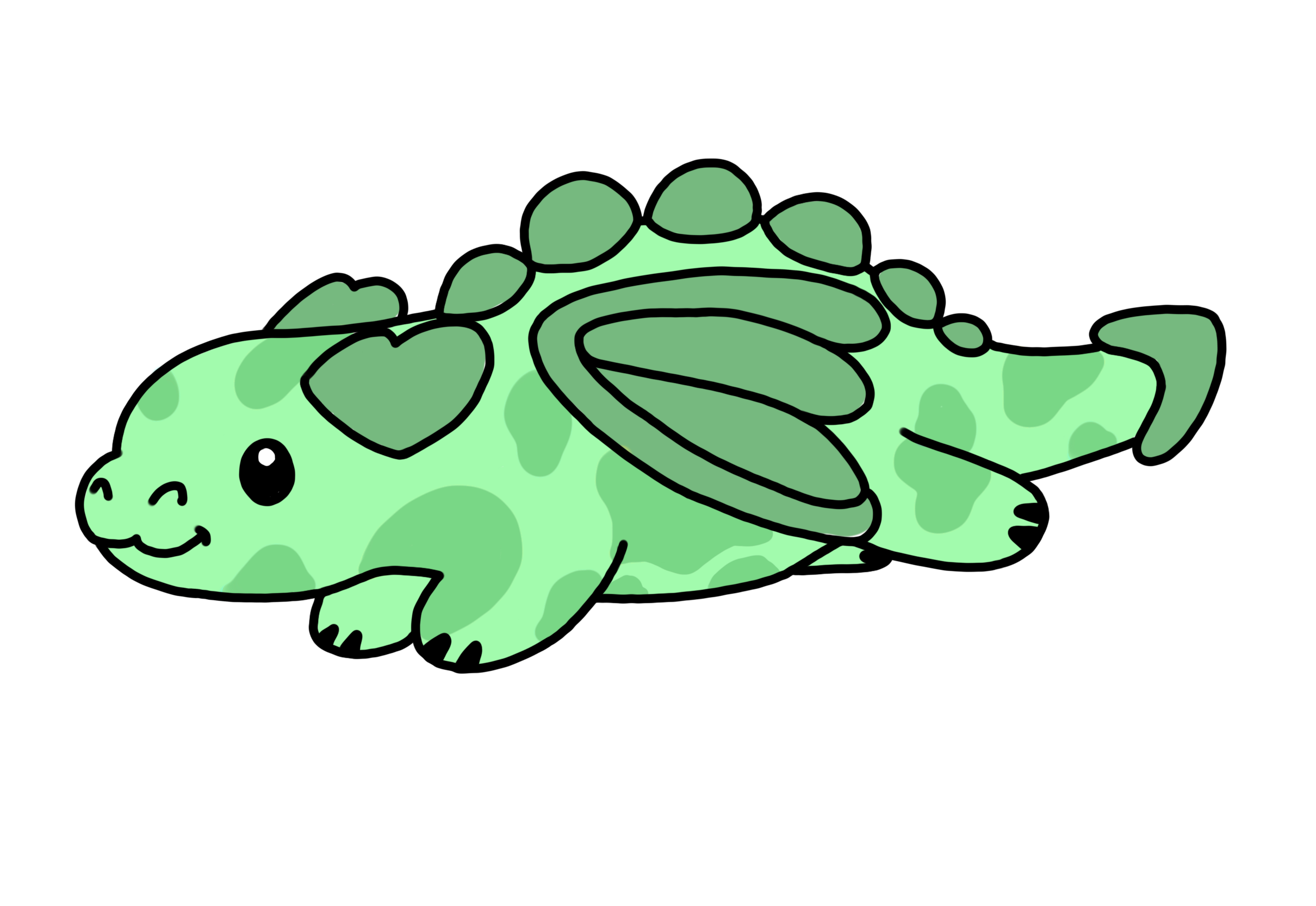 Green spot dragon