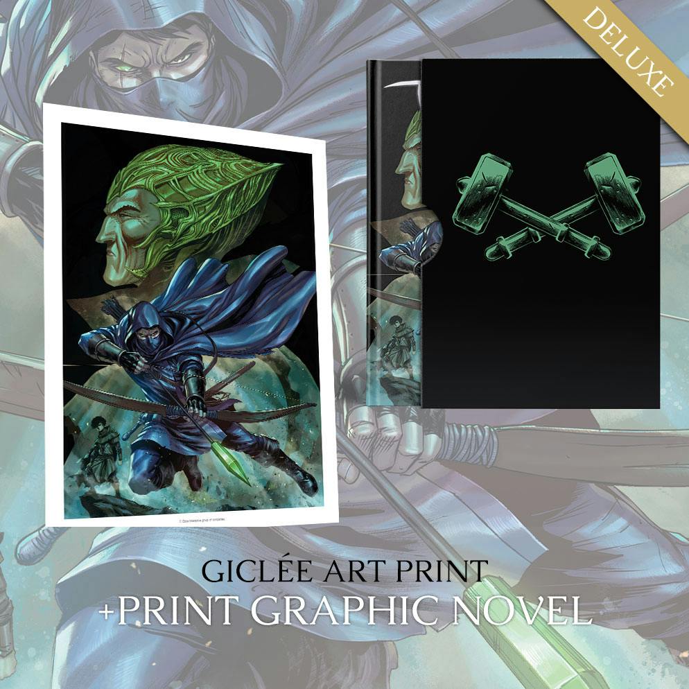 Tyler Kirkham Giclée Art Print + Deluxe Graphic Novel Collection