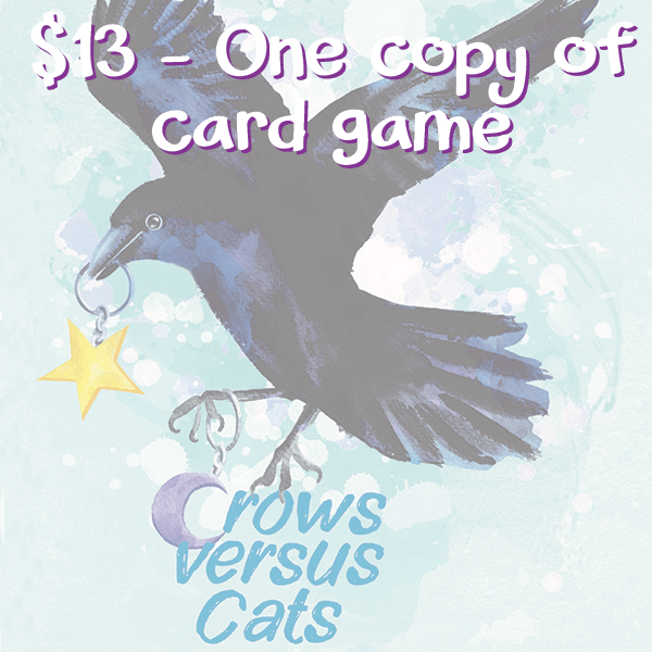 Crows versus Cats card game - discount