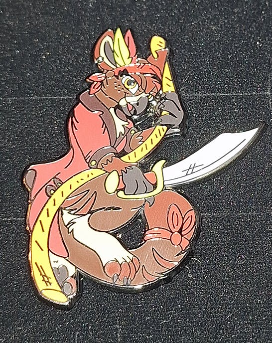 Cocoa Pirate Pin - 2021