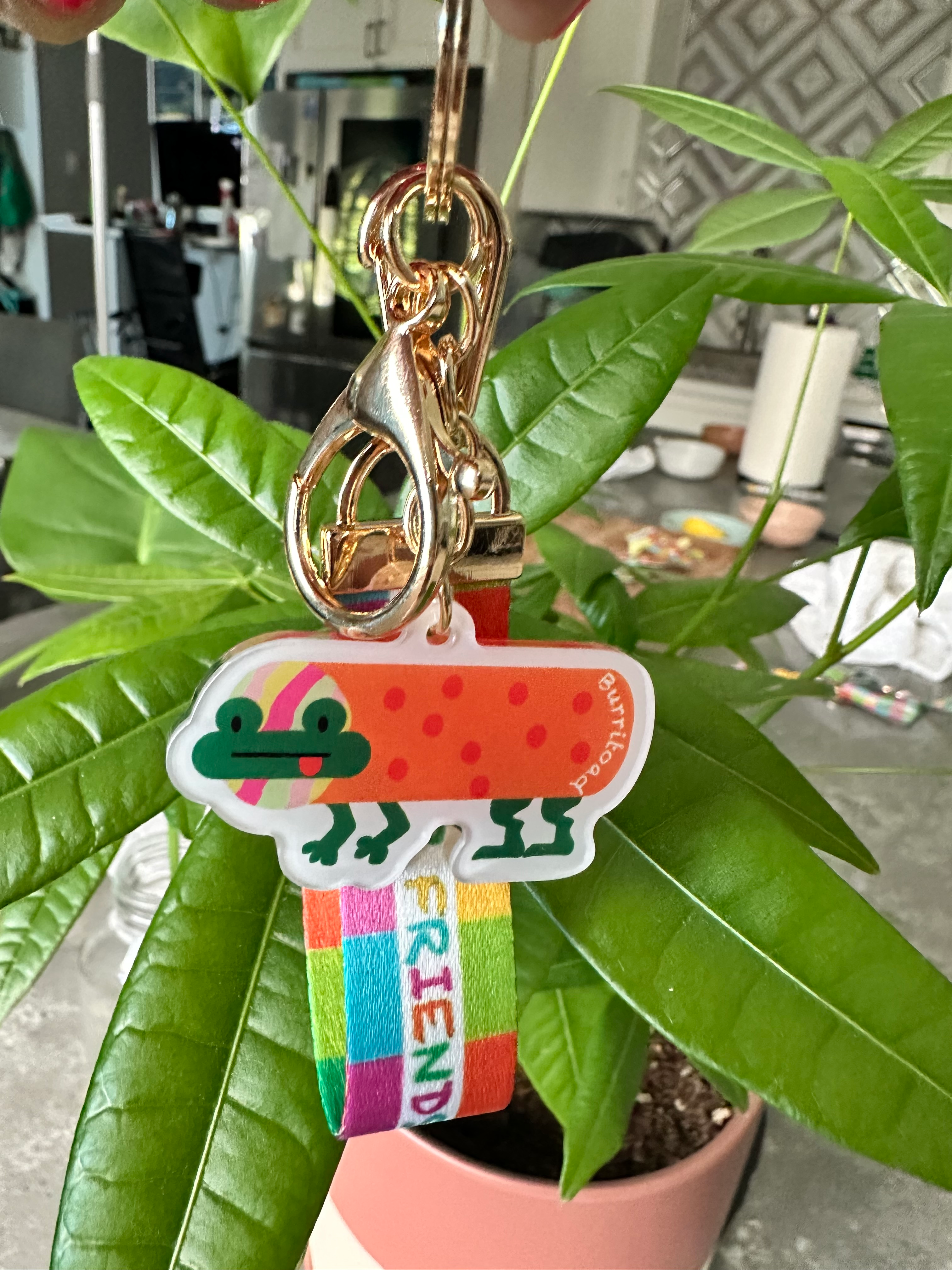 Mash-Up Friend Keychain [BURRITOAD)