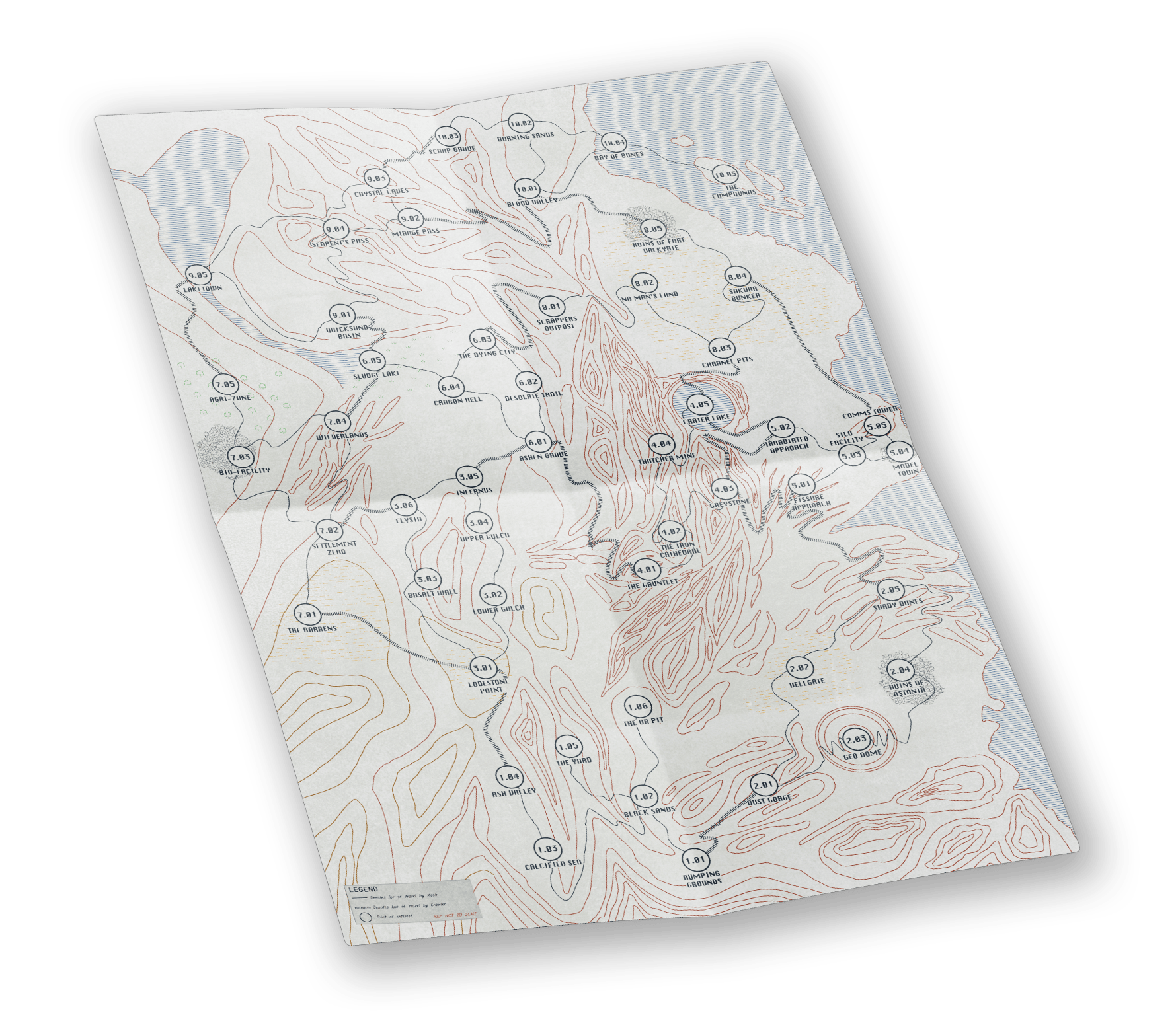 Reclamation of the Wastes Map