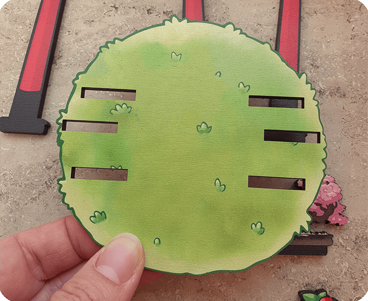 Photo of the standee base