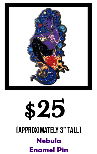 Nebula Enamel Pin