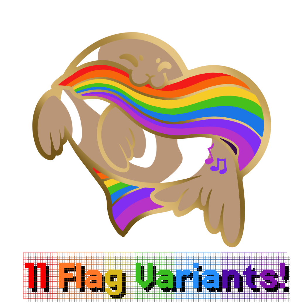 Seal Pride Pin