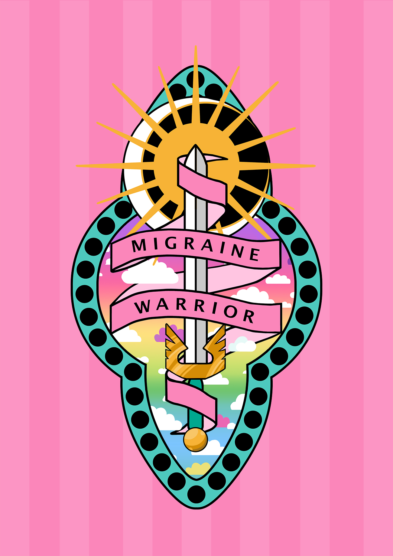 Migraine Warrior print