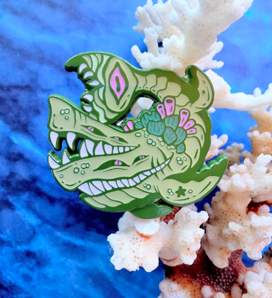 Forneus Alt Color | 1.75 inch Demon Enamel Pin