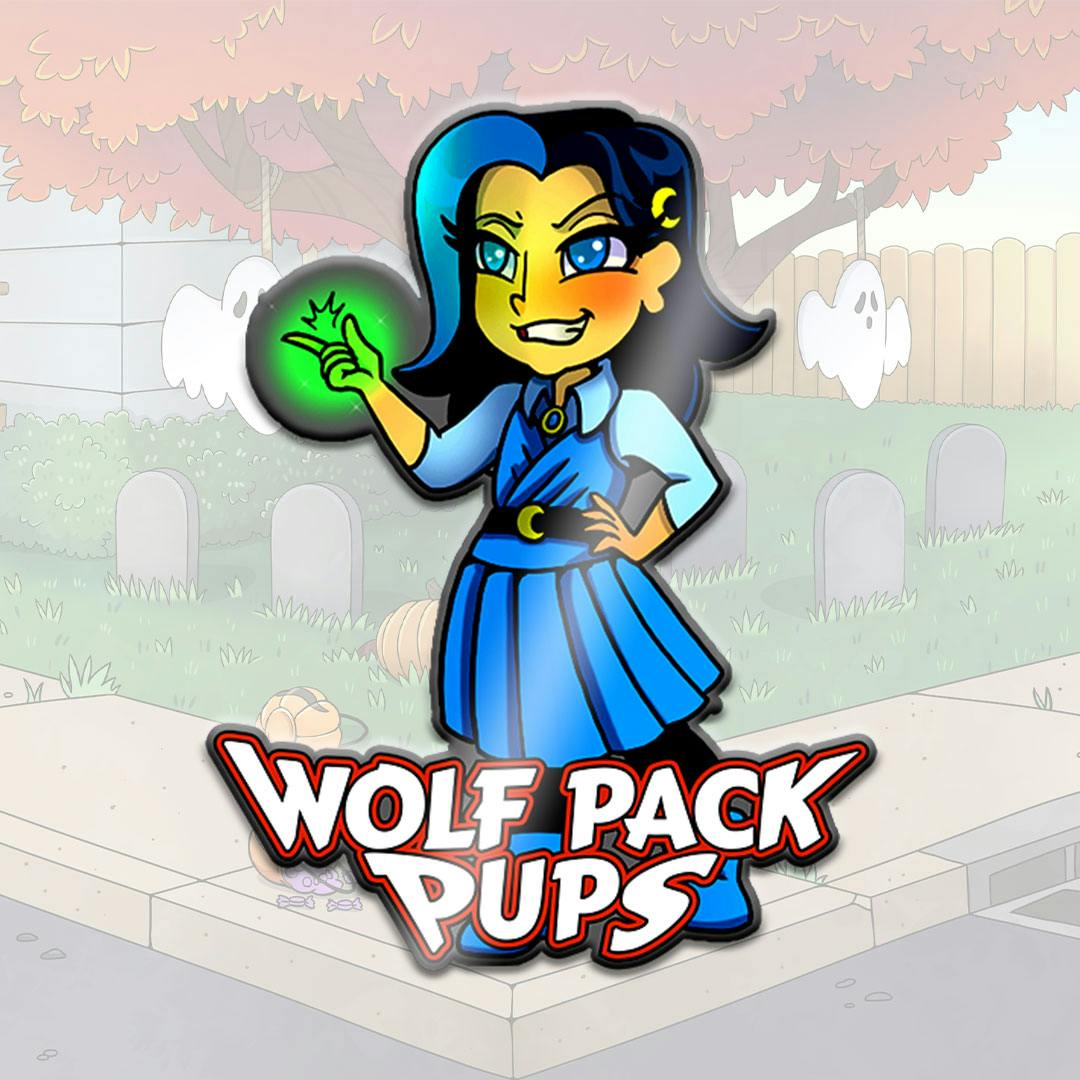 Janelle the Witch 2" Hard Enamel Pin