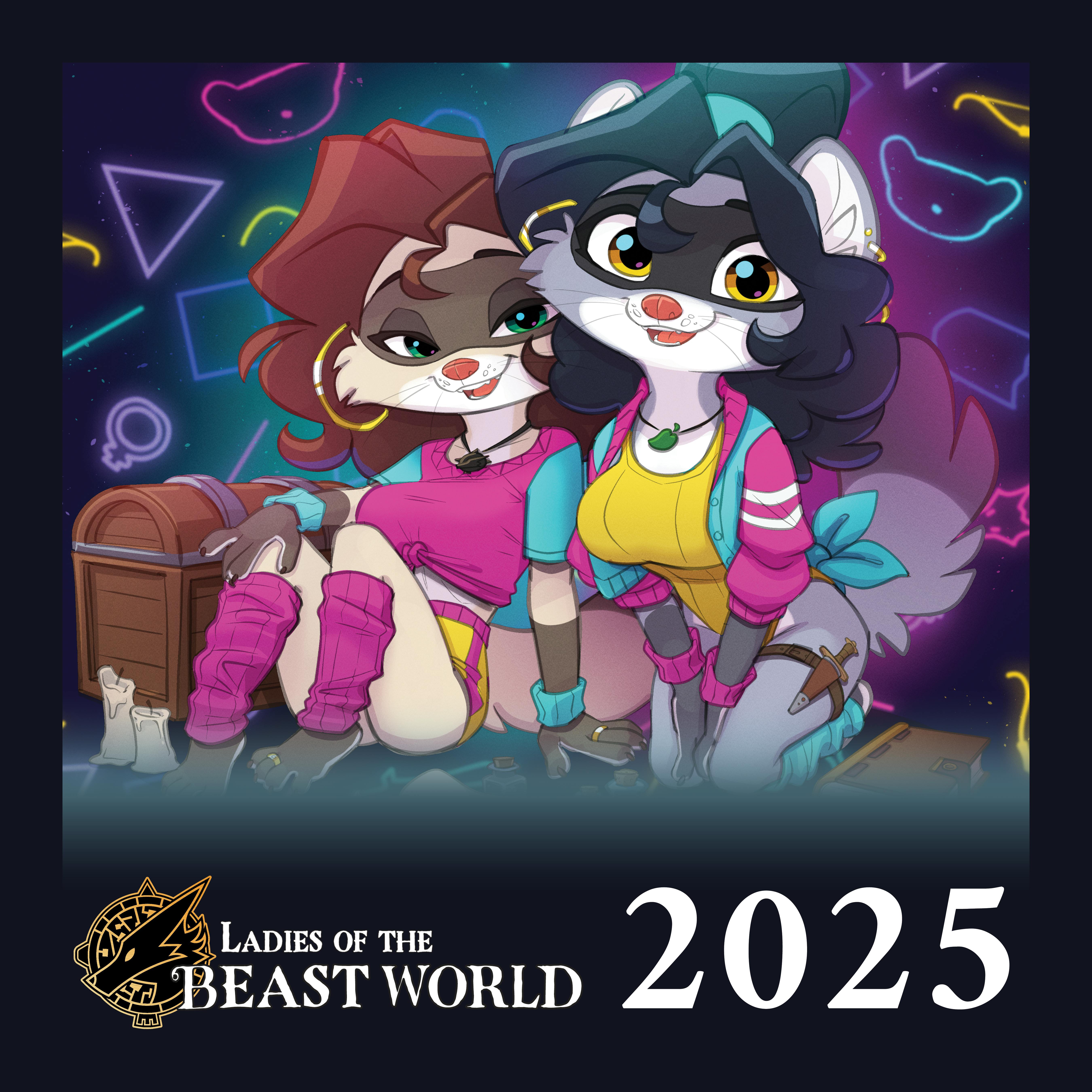 Last Year's (2025) Feminine Pinup Calendar