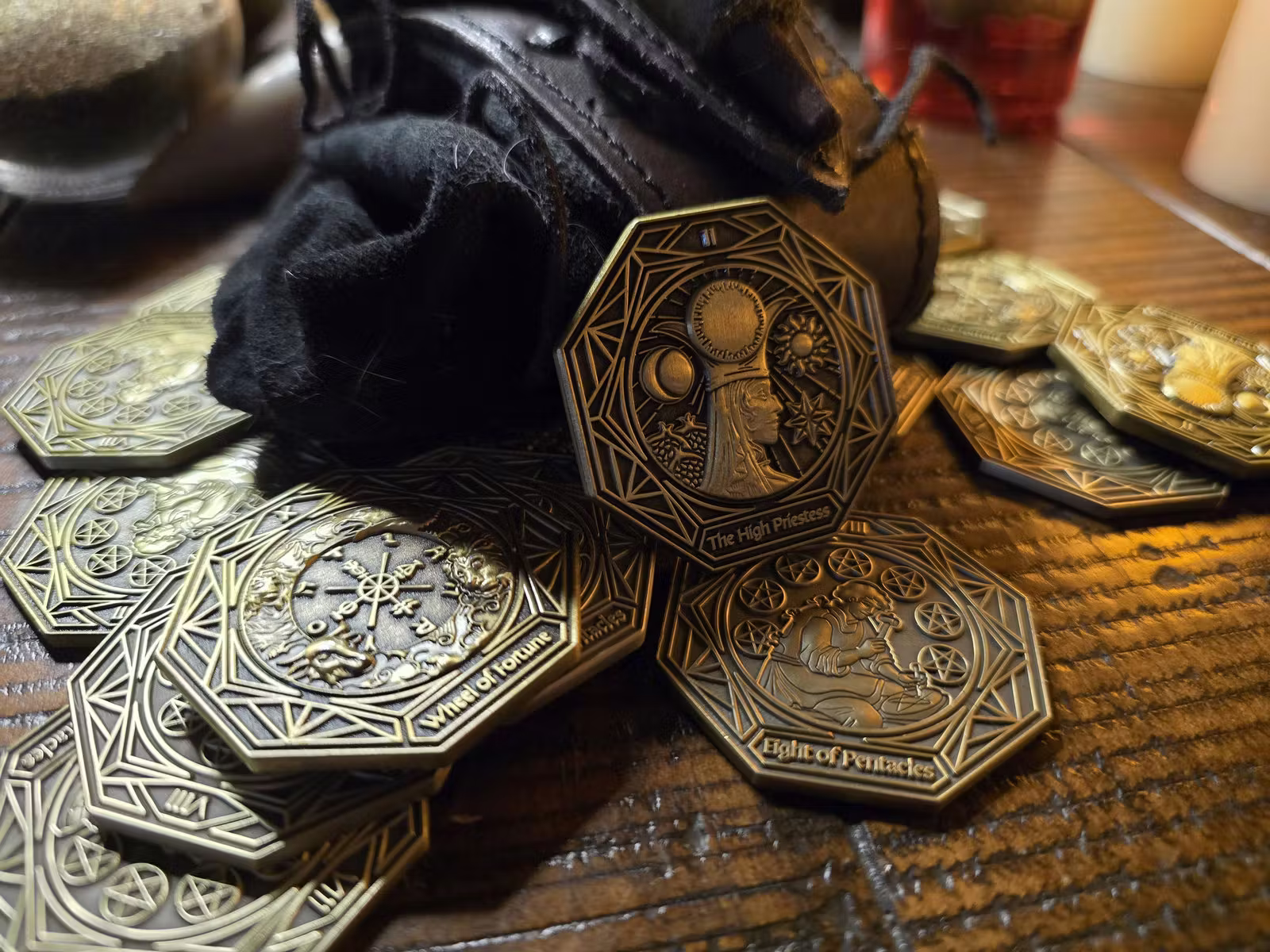 Tarot Coins - Full Set (78 Coins)