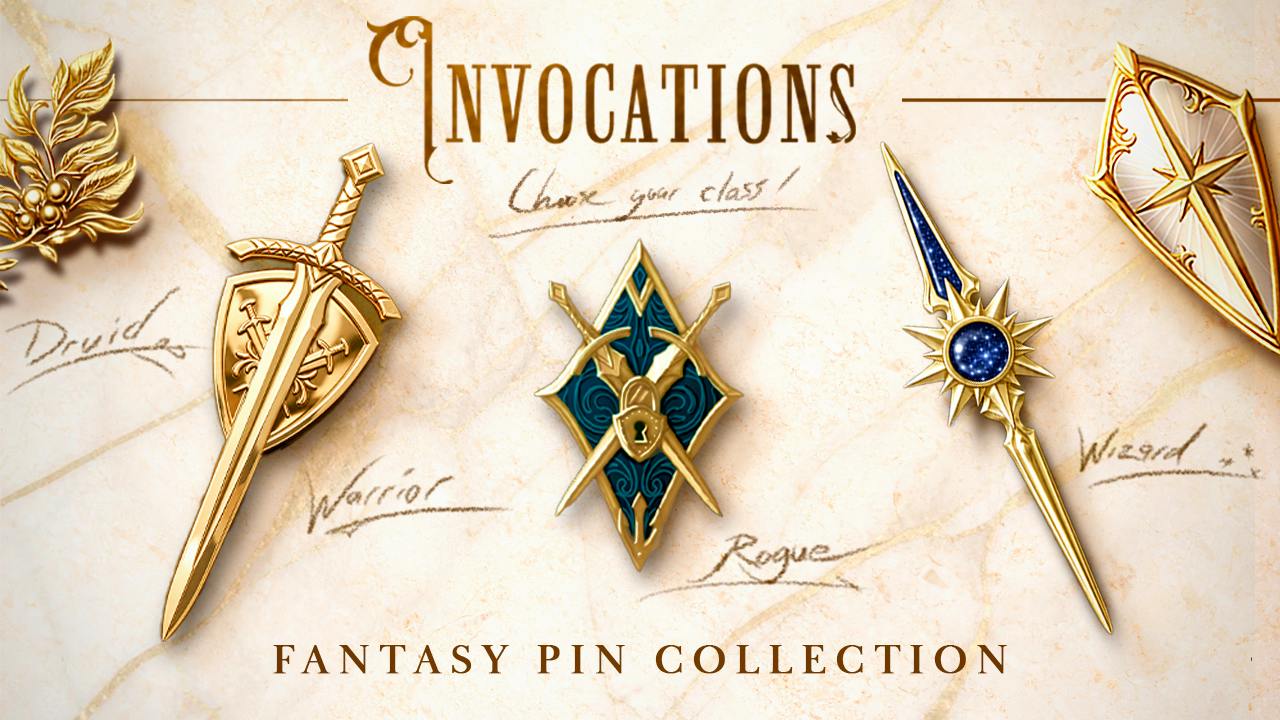 INVOCATIONS: Fantasy Class Crests