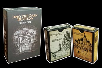 Into The Dark Dungeon: Silver Mine + Playing Cards