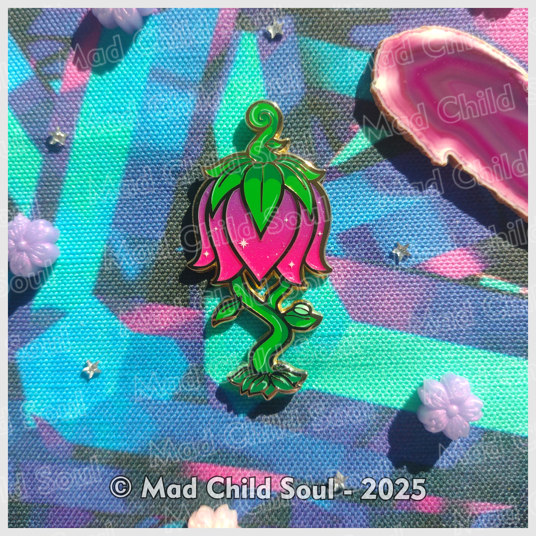 1x PIN : Fairy Nest (pink)