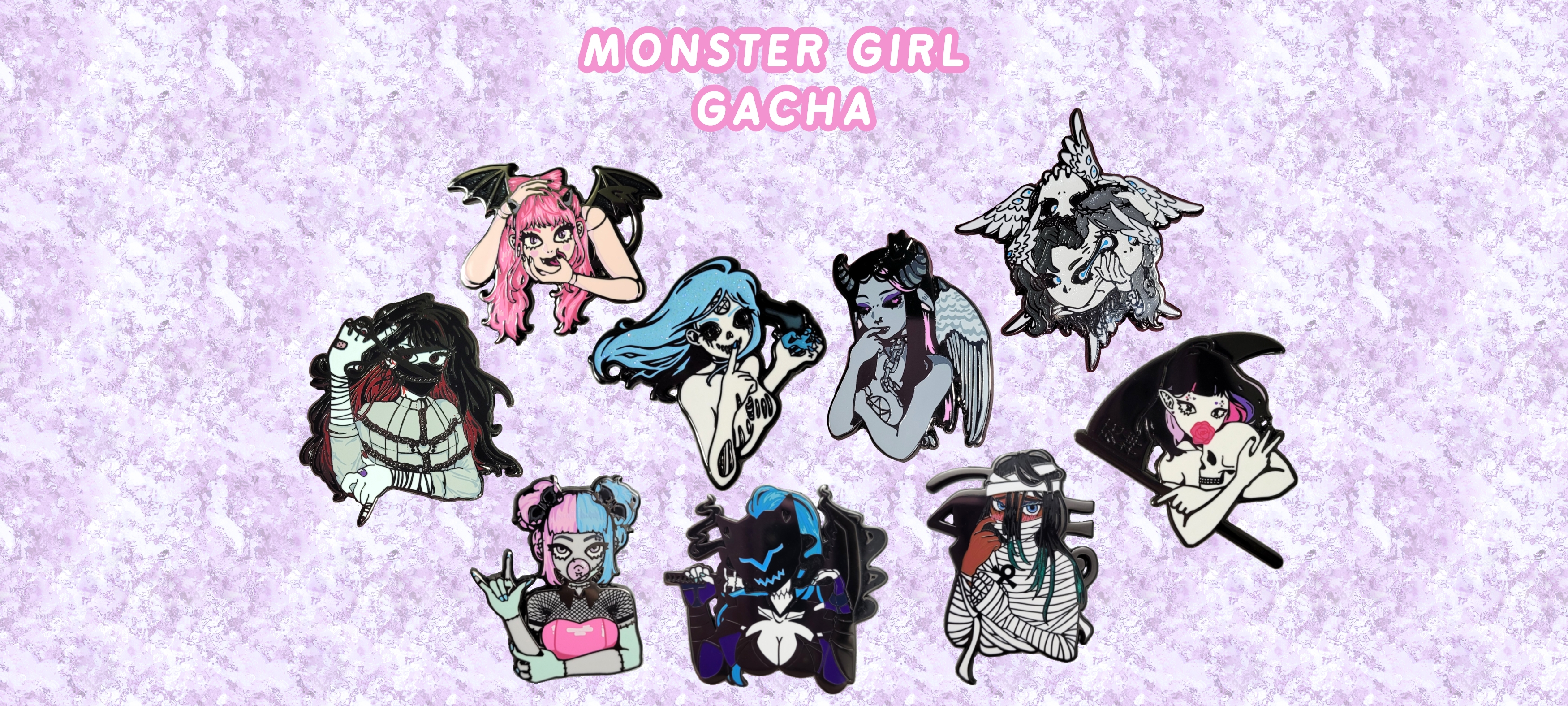 10 SPINS Monster Girl Riot TIER 1 Gacha Machine