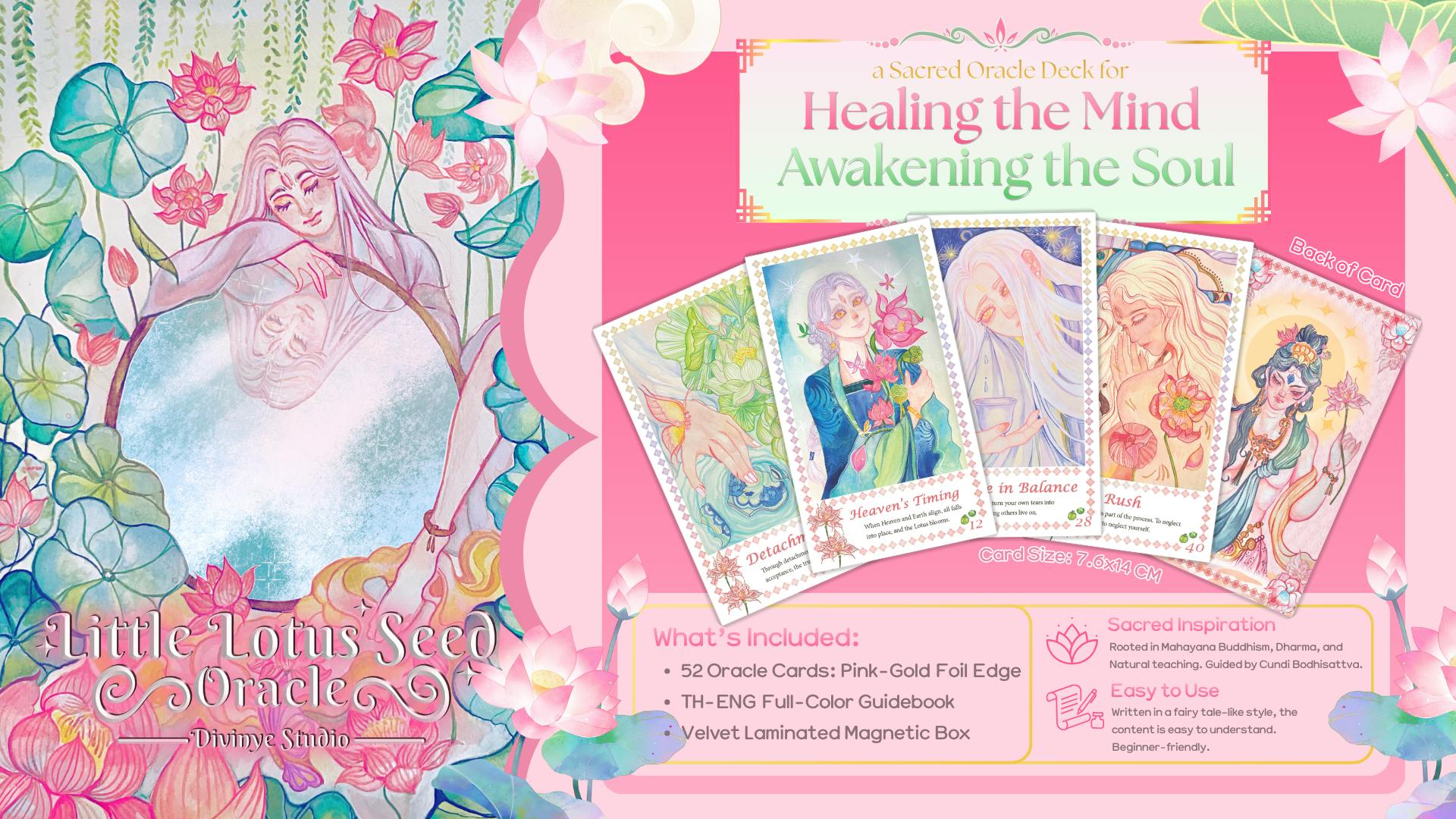 Little Lotus Seed Oracle Deck