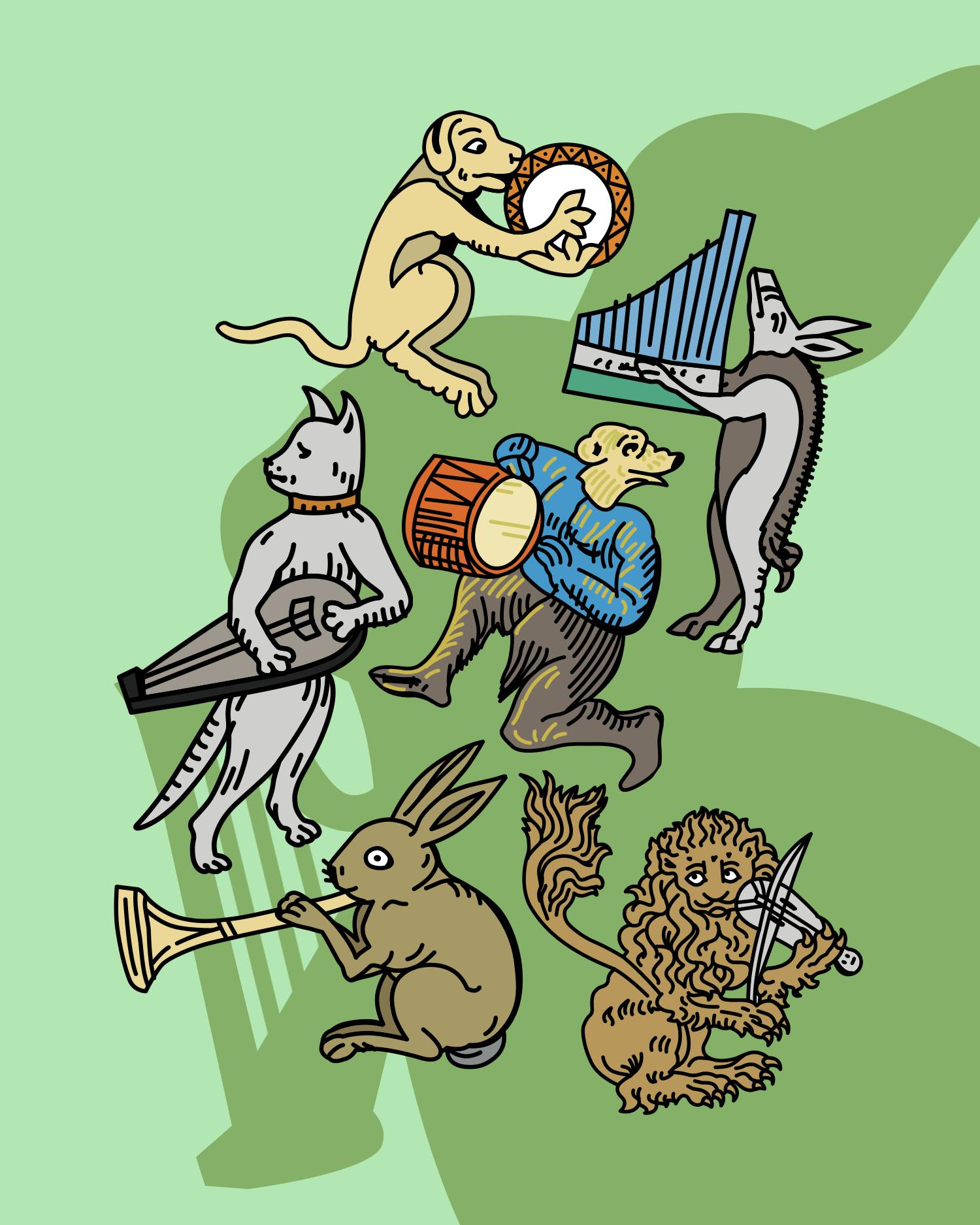 📍THE SEXTET (6 Pins)