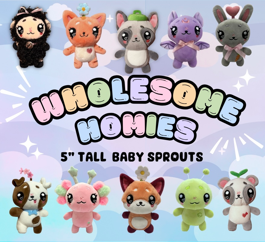 Unlock Plushies, Stickers, and Bumper Stickers