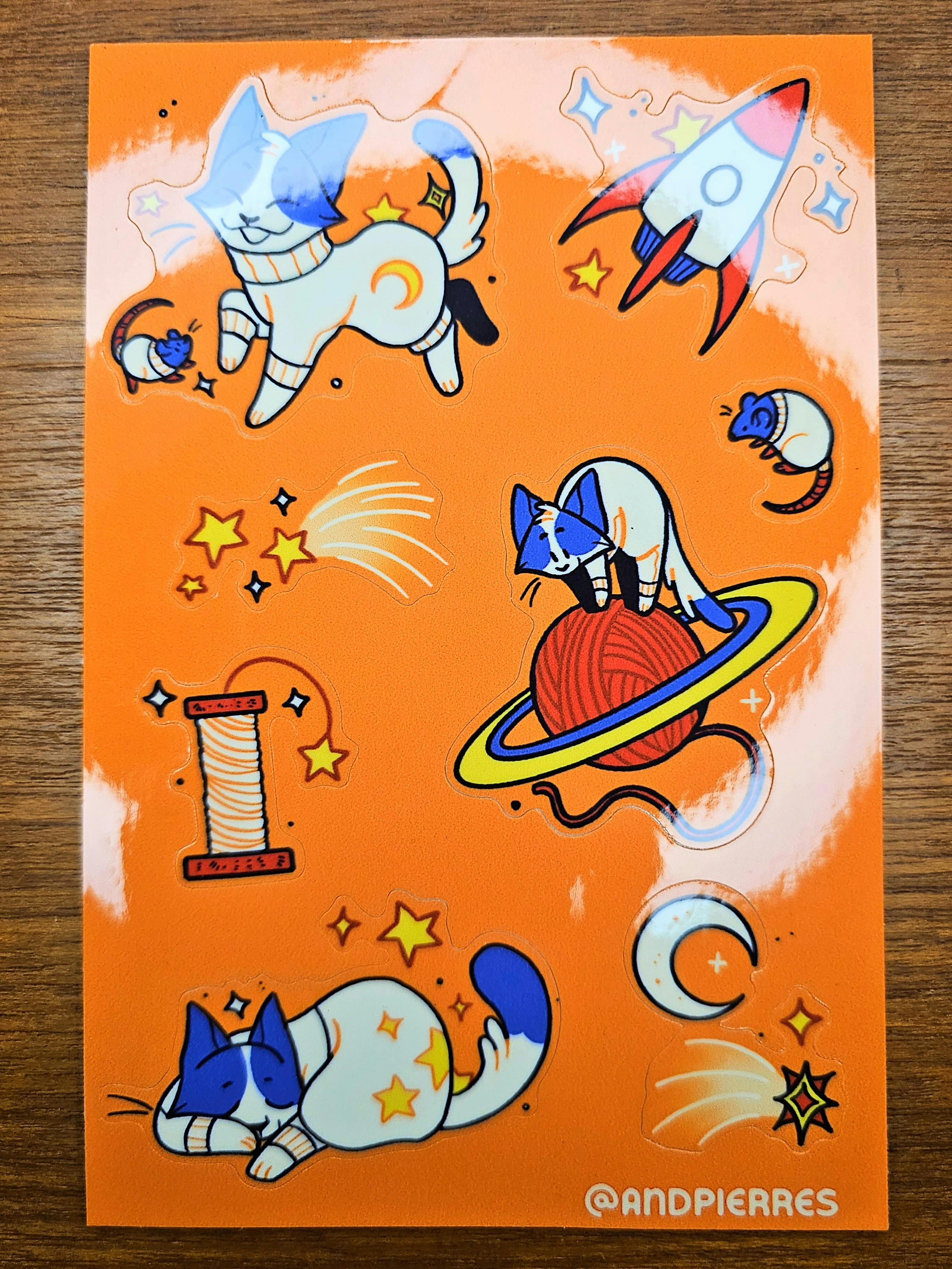 PINTOPIA 2025 - Felicette Sticker Sheet