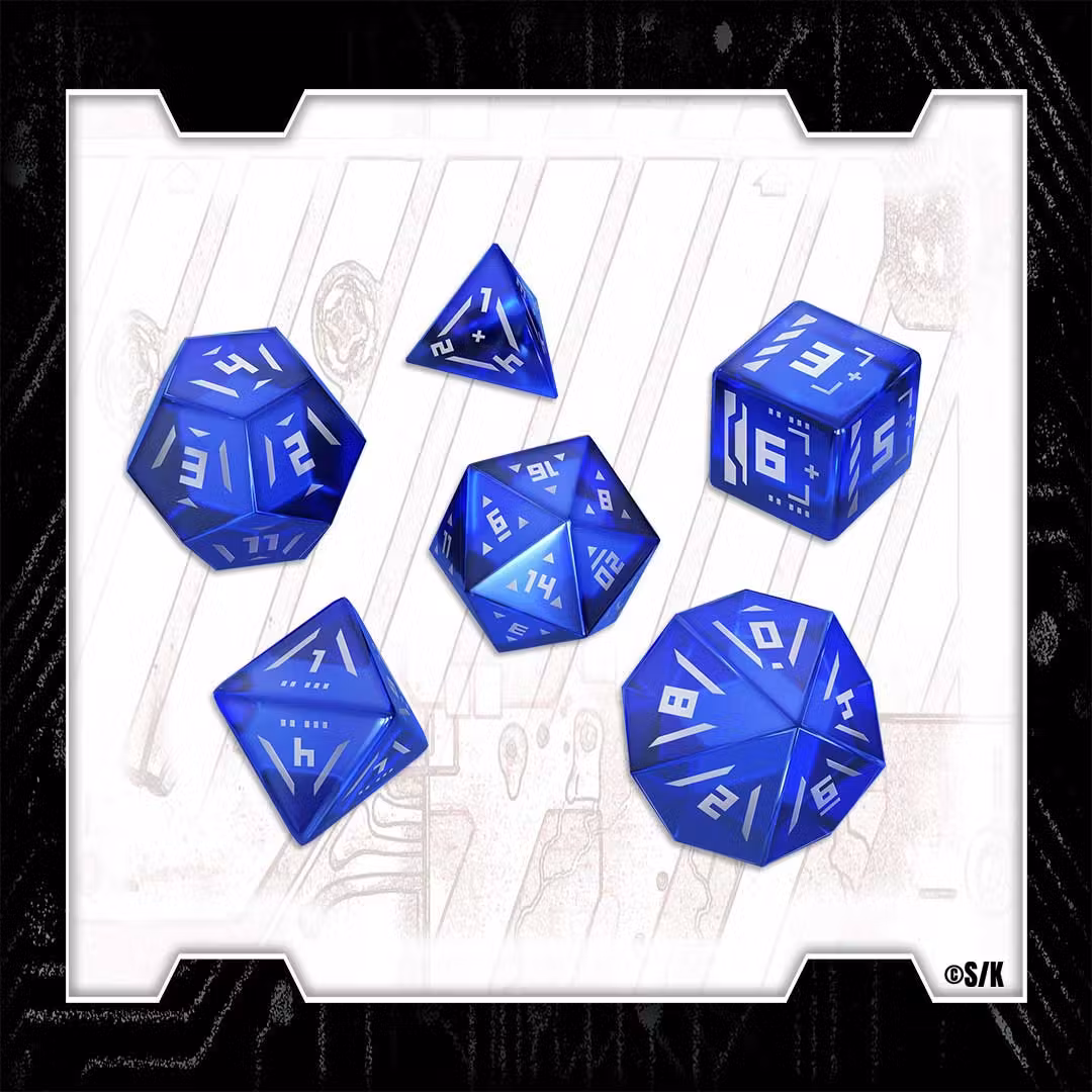 Dice Set | The Ghost in the Shell TTRPG