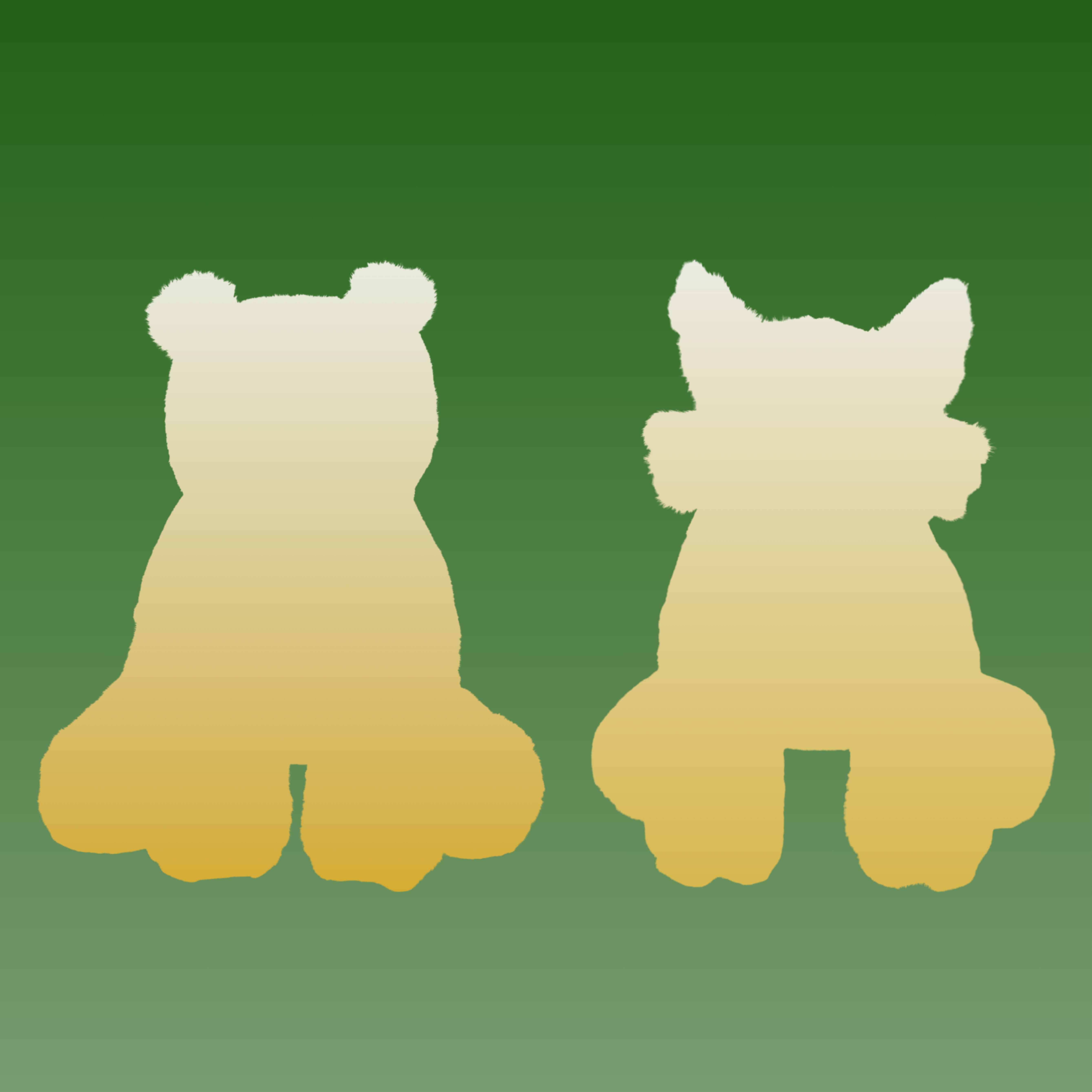 2x Cuddlelore Cutie Plush (No outfit)