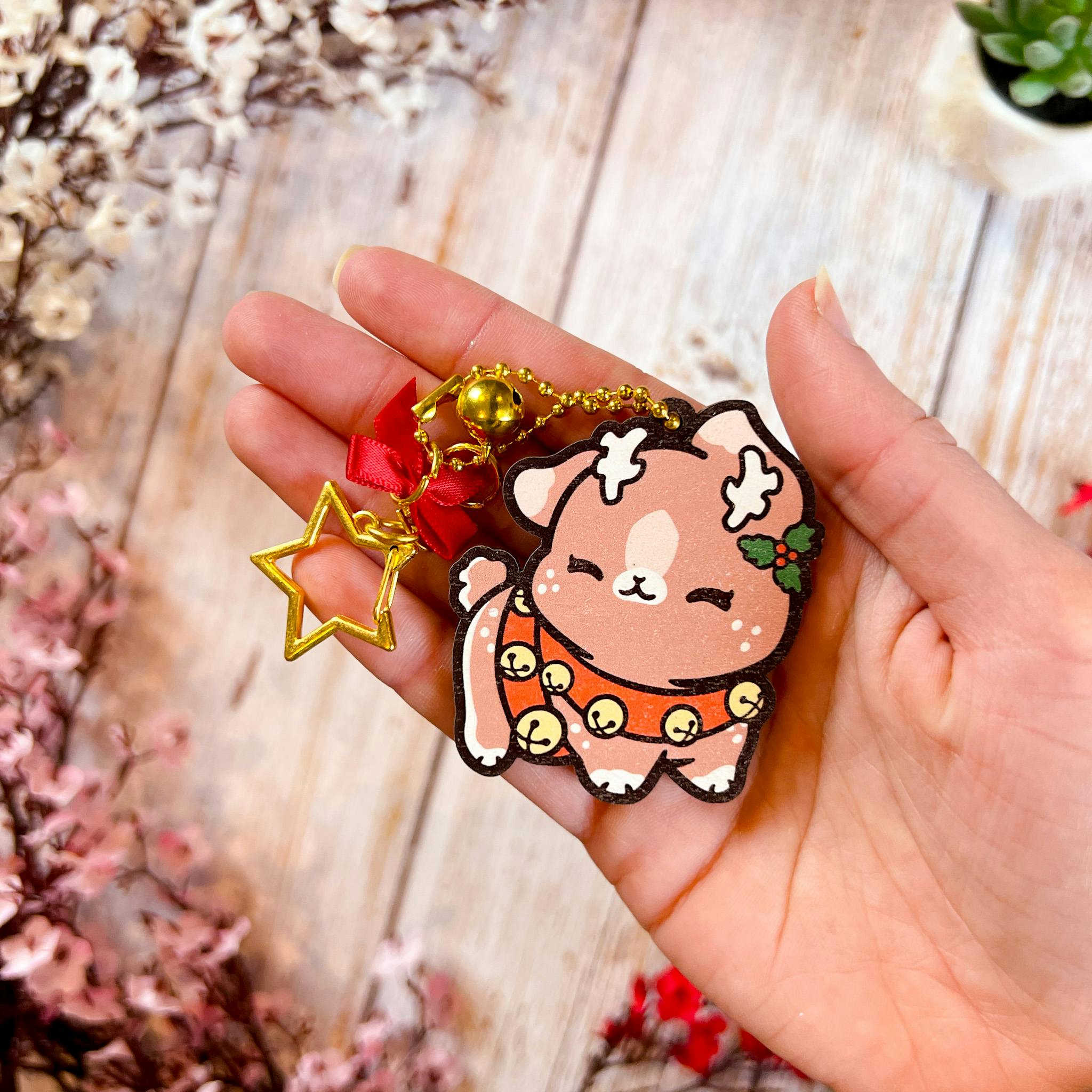 Prancer Wooden Charm 