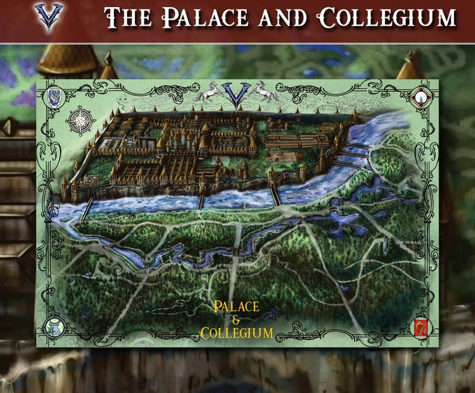 Valdemar - Map Print – Collegium (Healer)