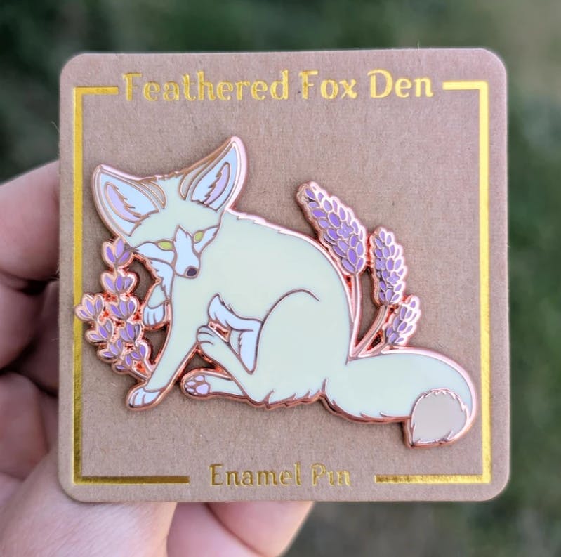 Fennec Fox Pin
