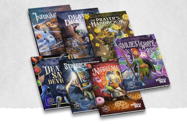 Seven Deluxe Hardcovers + PDFs