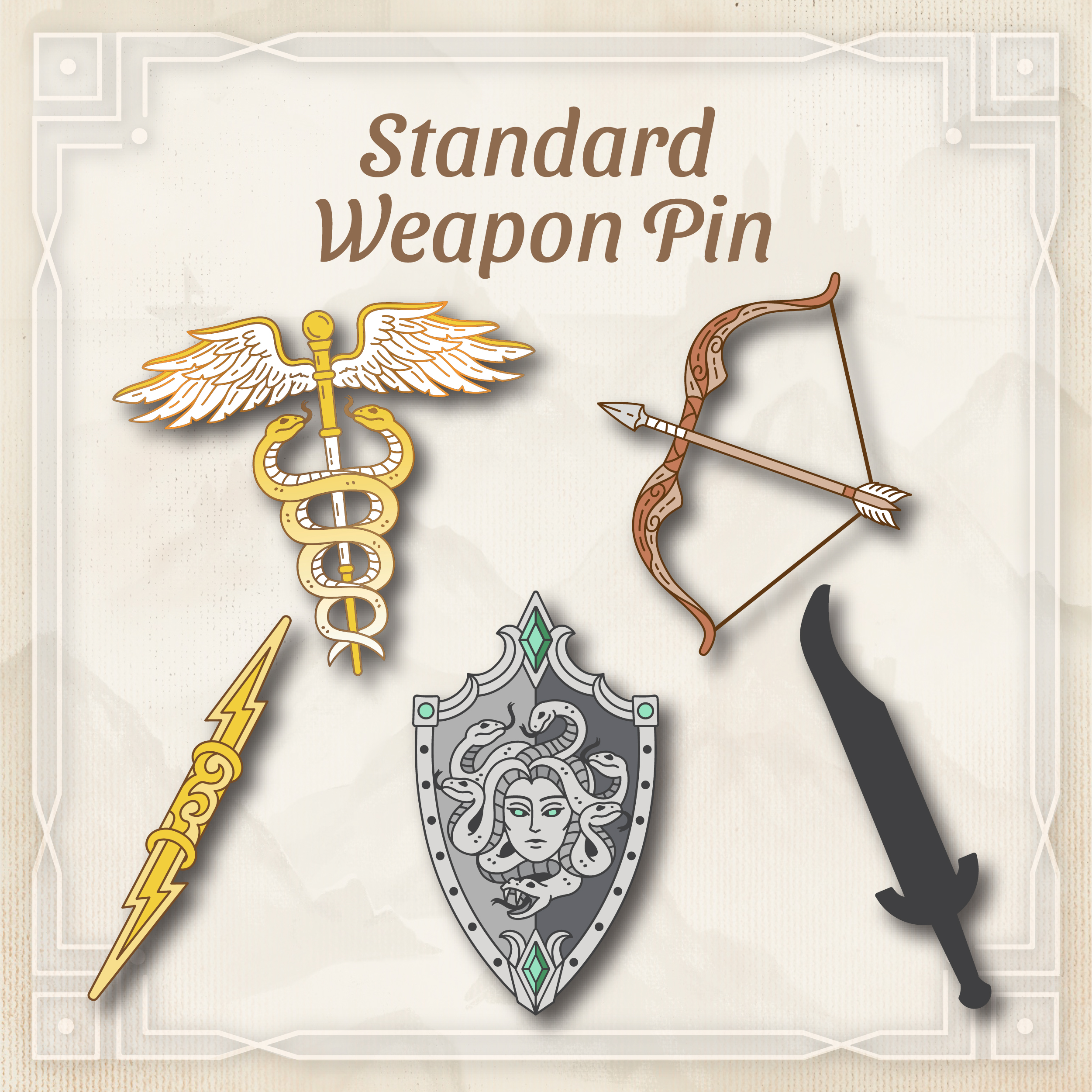 Standard Weapon Pin