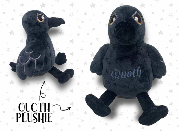 Quoth plushie
