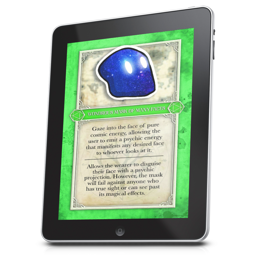 Deck of Wondrous Items - Expansion - PnP