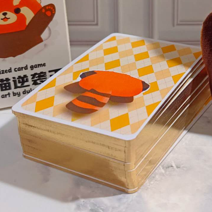 Golden Gilded card edges!
