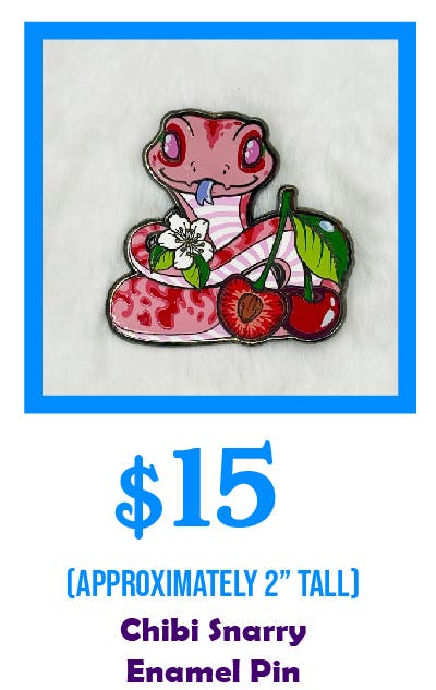 Chibi Snarry Enamel Pin