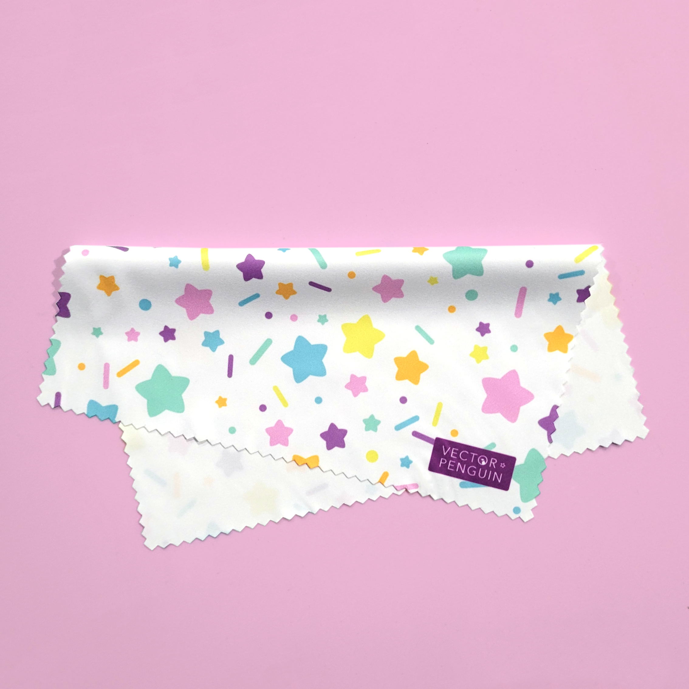 Cleaning Cloth - Stars & Sprinkles