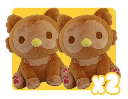 Two (2) Owlbear Plush