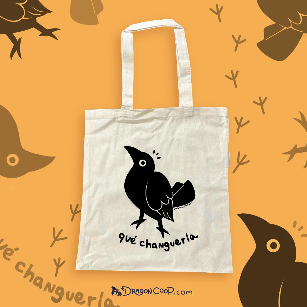 Crybaby Grackle Tote Bag