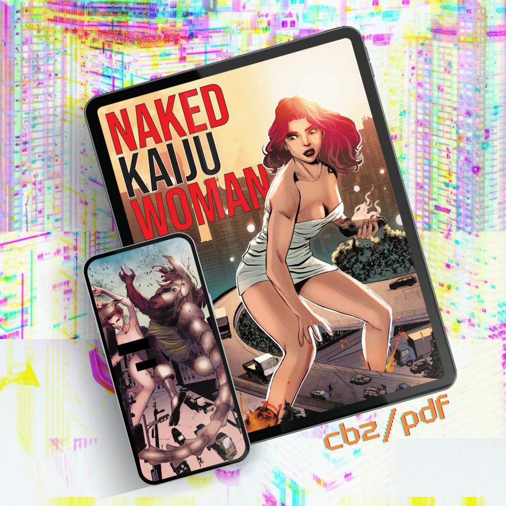 Naked Kaiju Woman #1 - Digital CBZ/PDF