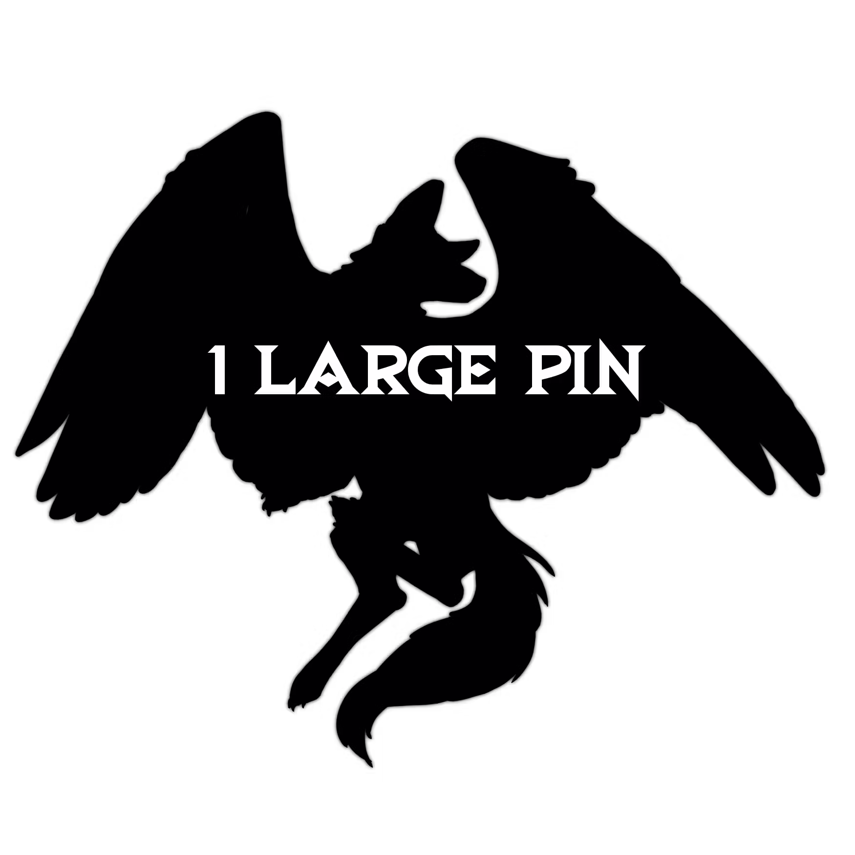 1 large pin